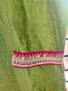 Ethnic Gown with Kurti top