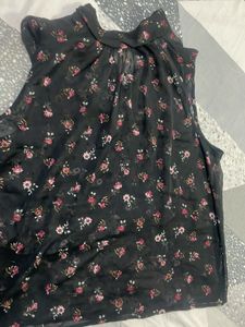 Floral Sheer Top