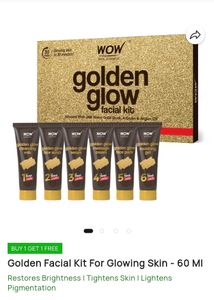Wow Golden Glow Facial Kit