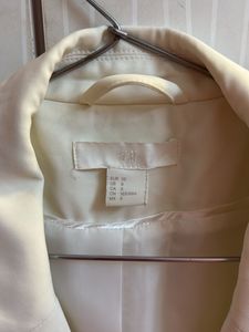 H&M Off White Formal Blazer- Worn Once