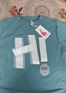 HI T-Shirt - Teal