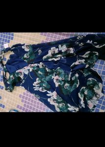 Assymetrical Party Wear Middi Dress For 5-6 Years