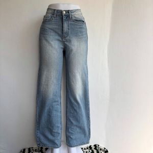 Wide Leg Denim Jeans
