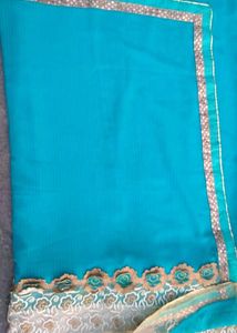 Women 🚺 Saree Worke Net Dijain