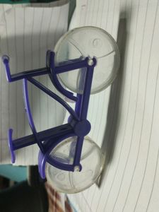 Small And Cute Purple Cycle For Decoration