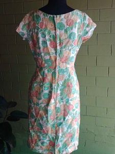 Floral Print Vintage Dress