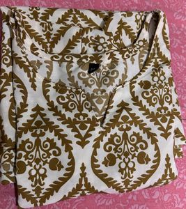 Patterned Mini Dress