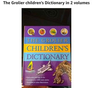 The Grolier Children Dictionary Book