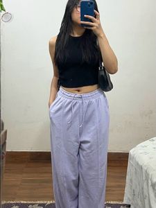 Lavender Jogger Pants.