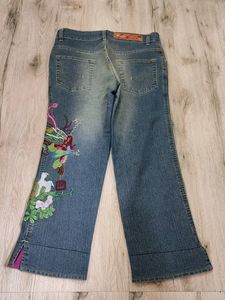 Sc2187 Nirwana Capri Jeans Waist 28