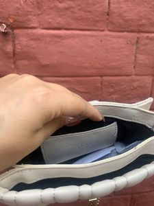 Zara White Sling Bag