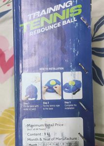 Solo Practice Tennis Rebounce Ball  Price Drop