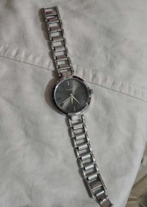 Silver &#39;Frence&#39; Watch