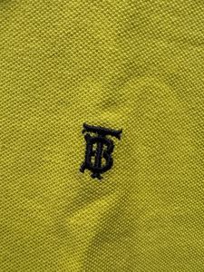 Thomas Burberry Chartreuse Polo T-Shirt