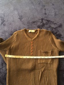 Ribbed Long Sleeve Top