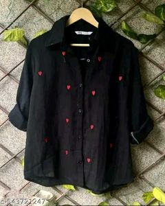 Zara Heart Print Shirt