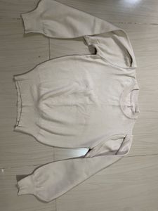 Beige Knitted Jumper