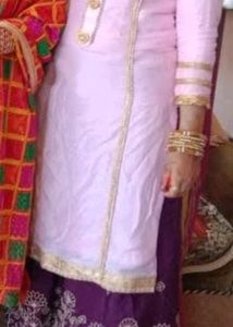 Partywear Kurta With Palazo