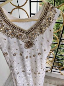Beaded A-line Kurti.