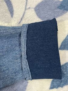 Blue Denim Cargo Jeans