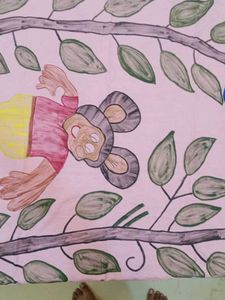 Hand Painted Mickey Mouse Bedding Set