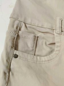 Skin Colour Women Trouser