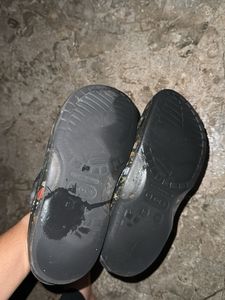 Black Crocs UK-8