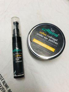 mCaffeine Under Eye Cream & Patches