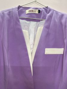 Chic Purple Blazer