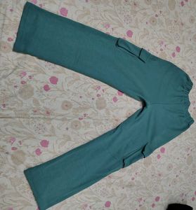 Green trouser pants