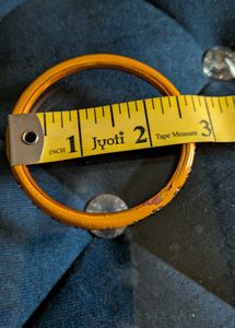 Yellow Bangle Set Of 4