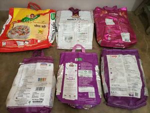 Upcycled Rice &amp; Grain Bags for DIY use