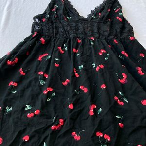 SHEIN Cherry Slip