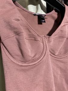 Pink Long Sleeve Top