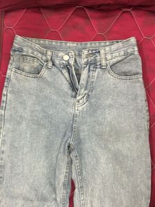 Light Wash Wide Leg Jeans