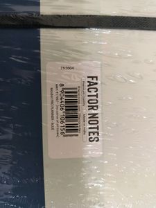 Blue Factor Notes Planner