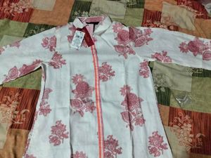 Floral Print Kurta