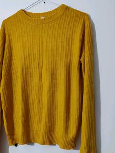 Yellow sweater