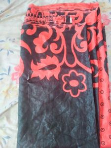 salwar suit material,,black red mix saree,,2meter