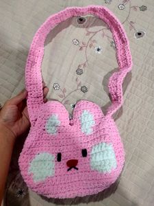 Cute Rabbit Crochet Bag