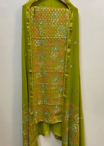 Elegant Embroidered Suit