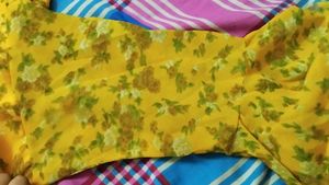 Yellow Floral Gown