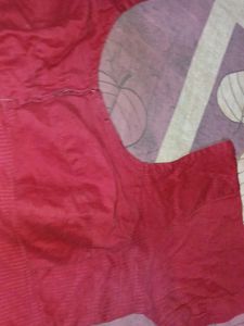 Vintage Red Corset Top