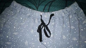 Celestial Print Pajama Shorts