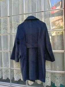 Dark Blue Imported Overcoat