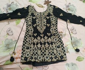 Kids Premium Stonework Sharara Set