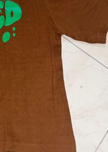 Brown Graphic T-Shirt