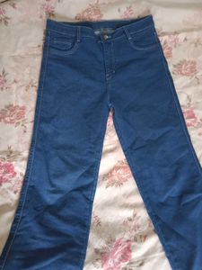 Wide Leg Denim Jeans