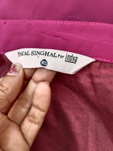 Indya Readymade Saree With Blouse