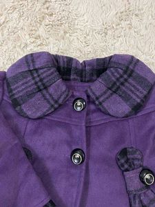 Cute Purple Girls Jacket
